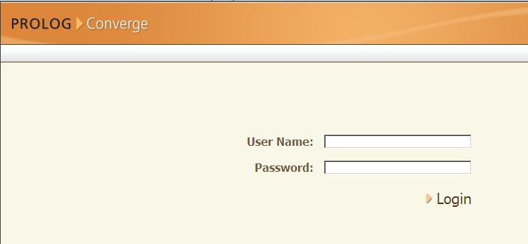 where you can enter your login information to access the RFI If you do not have a Converge login name and password,