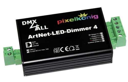 ArtNet-LED-Dimmer 4 MK2
