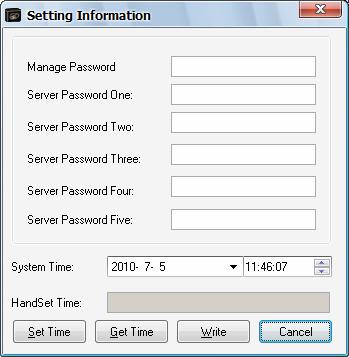 SETTING INFORMATION INTO HAND TERMINAL In order to set the owner code and service code into the safe, you need to copy the two types of code into the hand terminal.