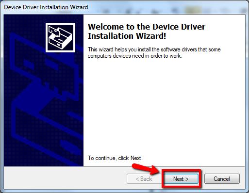 6C-Select YES Step 7- Install Device Driver 7A-An additional window will open after clicking Install.