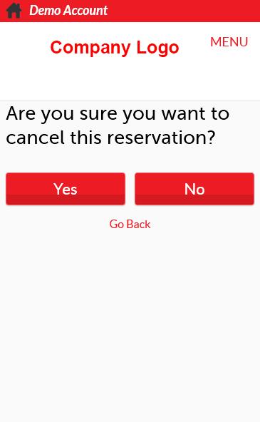Manage Reservation 17.1 Manage Reservation Log in to the Enterprise App. Go to Menu. Click My Reservation to access your current reservation.