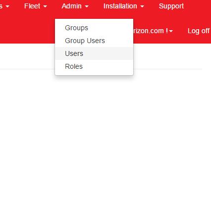 2.1 Users and Roles 1. Log In. If you are not already logged in, please log in to http://unattendedsolutions.com/vzw/account/login using your username and the password you have created. 2.