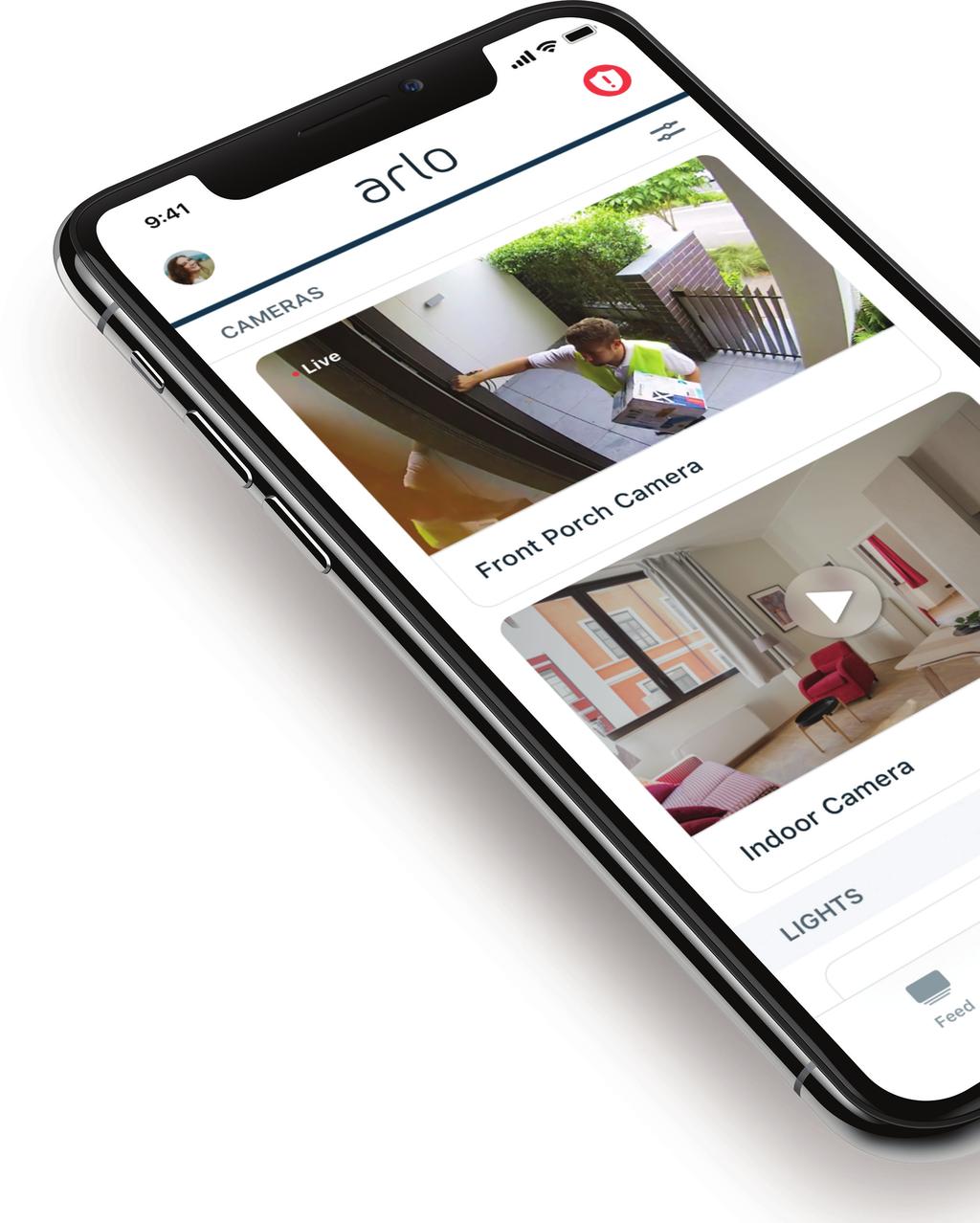 Arlo App Protect and connect from anywhere.