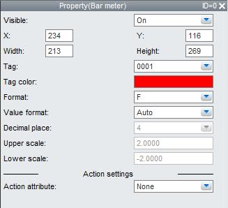 4.14 Attributes of Bar Meter Components 4 List of Settings Refer to Section 4.3 for attributes without explanations in the list of settings.
