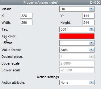 4.16 Attributes of Analog Meter Components List of Settings Refer to Section 4.3 for attributes without explanations in the list of settings.