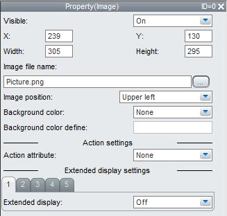4.25 Attributes of Image Components 4 List of Settings Refer to Section 4.3 for attributes without explanations in the list of settings.