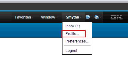 HOW TO CHANGE YOUR PROFILE SETTINGS You can get to your user profile settings by selecting Virtual Supply Management from the menu at the top of the screen: Then click on your screen name in the