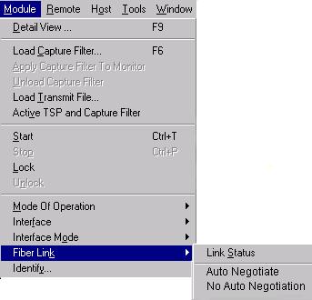 OptiView Protocol Expert 6. If you selected a OPV-LA IMM for Gigabit Ethernet, you may need to disable auto negotiation if you cannot establish a link.