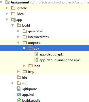 Chapter-7 Installing an application on a mobile device Locating Apk in Android Studio Signing Your App in Android Studio To sign your app in release mode in Android Studio, follow these steps: 1.