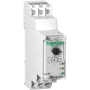 Characteristics star-delta timing relay - 230VAC/440VAC - 1 C/ O Main Range of product Product or component type Discrete output type Device short name Nominal output current Zelio Time Modular