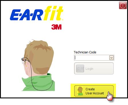 The E-A-Rfit software is capable of being demonstrated using an embedded technician code called DEMOØØ32. To test in DEMO mode, type in the technician code DEMOØØ32 into the technician code field.
