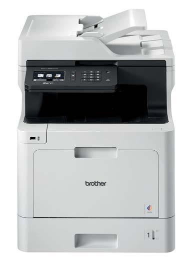 MFC-L8690CDW Brother ALL-IN-ONE COLOUR LASER PRINTER Print Scan Copy Fax Wireless four-in-one colour laser printer, with built-in mobile printing High-resolution colour laser allin-one printer, with