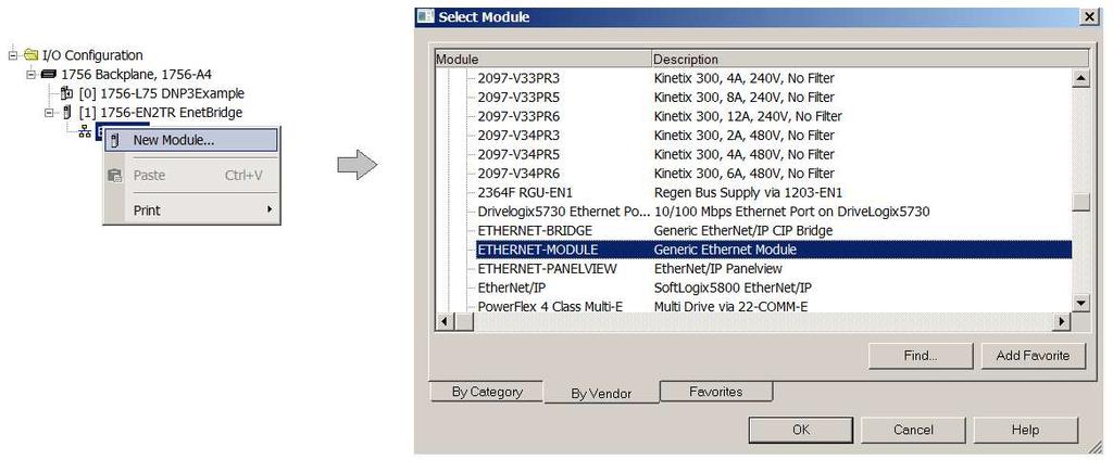 Setup 3.9.2. RSLOGIX 5000 CONFIGURATION (PRE-VERSION 20) 3.9.2.1. ADD MODULE TO I/O CONFIGURATION The module can operate in both a Logix owned and standalone mode.