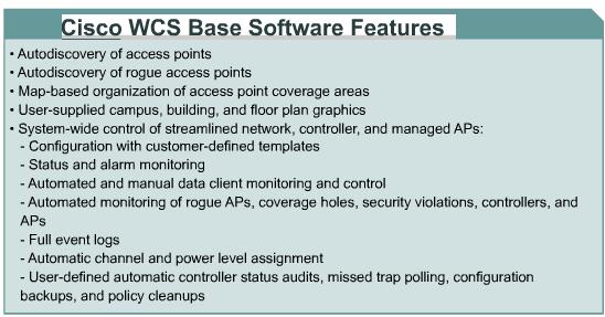 6.3.8Cisco WCS User Interface The Cisco WCS user