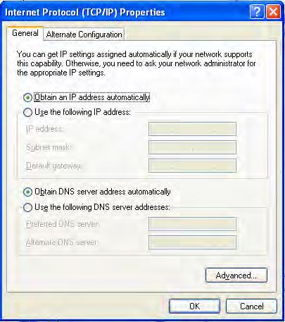 2-2-4Windows Vista IP address setup: 1. Click Start button (it should be located at lower-left corner of your computer), then click control panel.