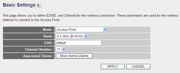 2-7-1 Basic Wireless Settings Please click 2.