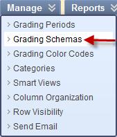 Select Test under Categories to Select: and click rightarrow to appear under Selected Columns: Click drop-down arrow next to Letter and click Edit. Enter percentile for the Category.