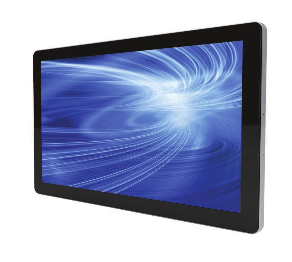 PRODUCT OVERVIEW Deliver interactive brand experiences Multi-touch performance with Built for Touch reliability Thin, commercial-grade touchscreen ideal for kiosks, wayinding and other ofice