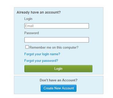 6. Sign In using your email address and new temporary password Enter the e-mail you used to set up the account.