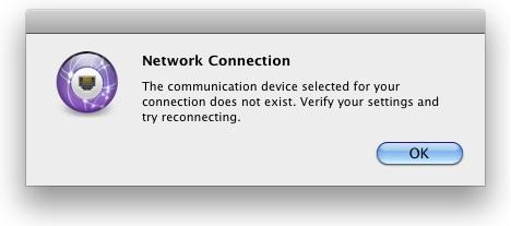 7 Troubleshooting 7.1 Direct Internet Dial-Up Connection 7.1.1 NETWORK CONNECTION ERROR MESSAGE Symptom When I try to connect to Direct Internet 3, I get an error message similar to the one shown below.