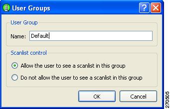 For additional information on groups, see the Groups in SSC section on page 2-37. Figure 2-6 Networks Window When you click Add Group, the User Groups window appears (Figure 2-7).