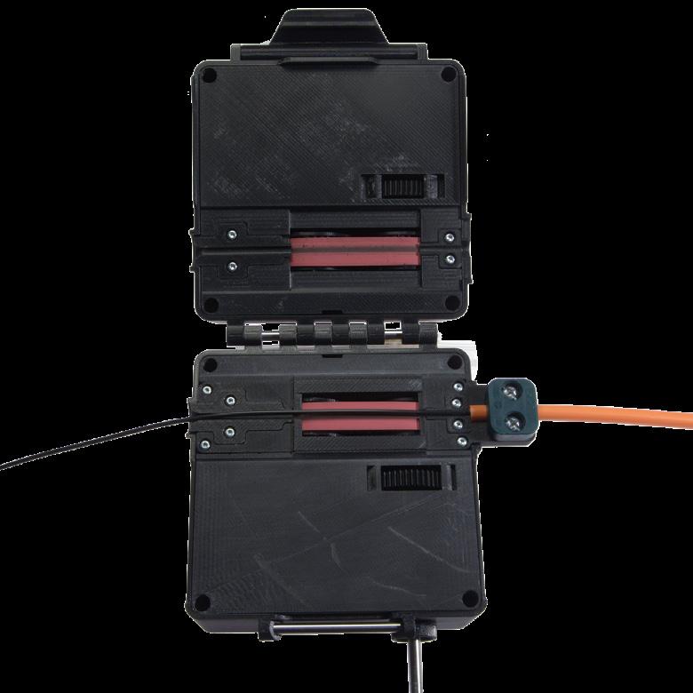 Accessories - Assist Module Application The FieldShield Assist Module is specifically designed to speed up installation time and ease deployment of pushable fiber within FieldShield microducts.