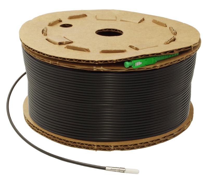 FLEXdrop (UL Listed Plenum) Application Clearfield s FieldShield FLEXdrop cable provides the most flexible option of our FieldShield product line.