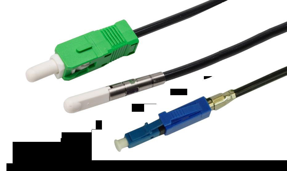 FLEXdrop SC and LC Pushable Connectors Application Designed to simplify the deployment of fiber, FieldShield FLEXdrop SC and LC Pushable Connectors provide a tech-friendly field assembled connector
