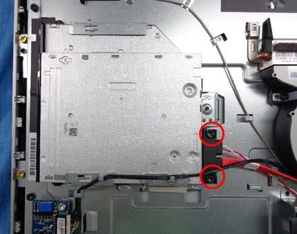 (1), Remove the HDD /ODD cable Remove the cable