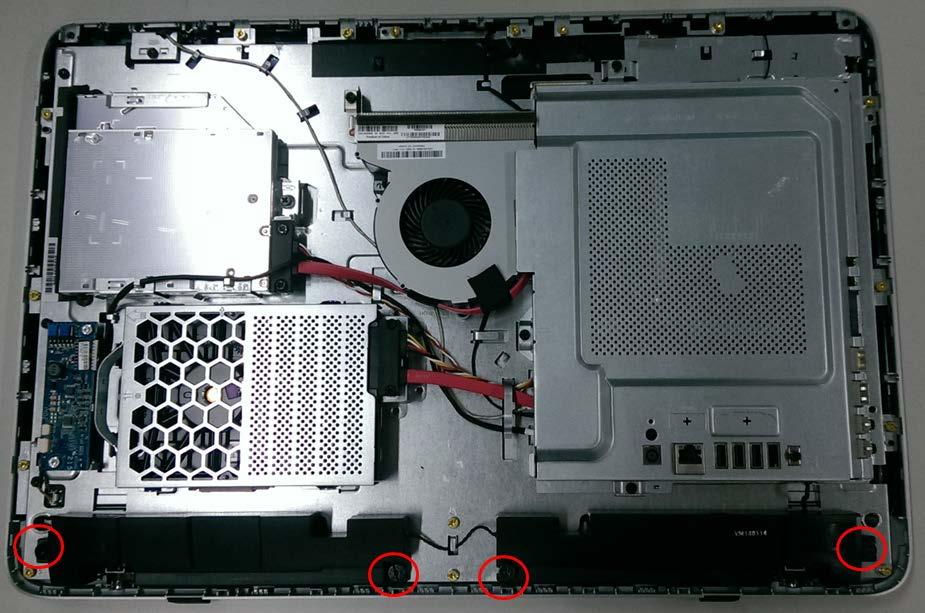 5. Disassemble HDD & ODD Remove