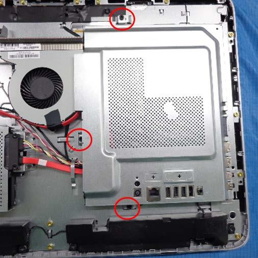 7. Disassemble FAN Module Remove 3pcs screws and remove the