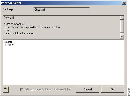 Exporting the Package Script of a Registered Package Step 4 Expand the and select the folder that contains the software package you want to view the property.