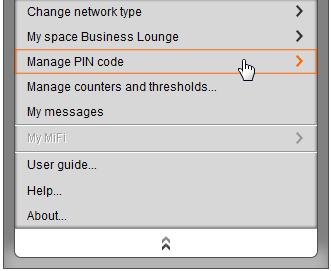 6 -Kit management tools 6.1 Changing the PIN code By default the PIN code is 0000. However, as a security measure, we encourage you to change it.