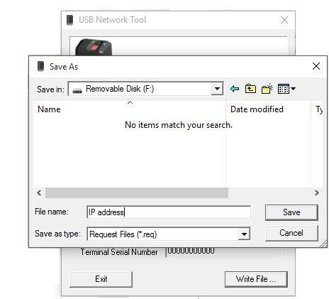 3. Click on the Write File button. On the Save As screen browse to the 4GB or smaller Memory stick that was inserted into the PC. In the File Name type in a unique name. then press the Save button. 4. Now if you go to the 4GB or smaller memory stick.
