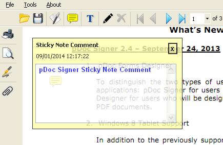 3.4.3 Setting the Font Options To set the font options for text in sticky note comments and text comments, go to Tools Preferences.