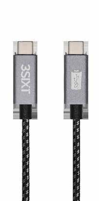 LENGTH 3S-1117 MICRO USB BLACK-SILVER 0.