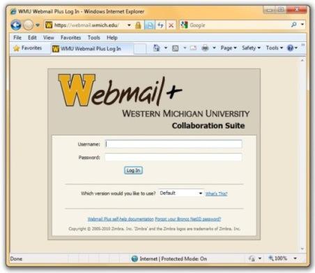 Webmail Plus Tutorial Created by: Welby Seely, TAC Co-Chair Webmail Plus Calendar The Webmail Plus calendar is an important tool to help you manage your time, audit time