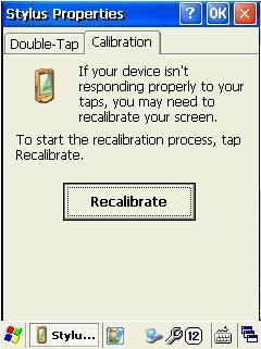 2 When H/W reset done or when needed, please execute [start]-[setting]-[control panel] in stylus properties.