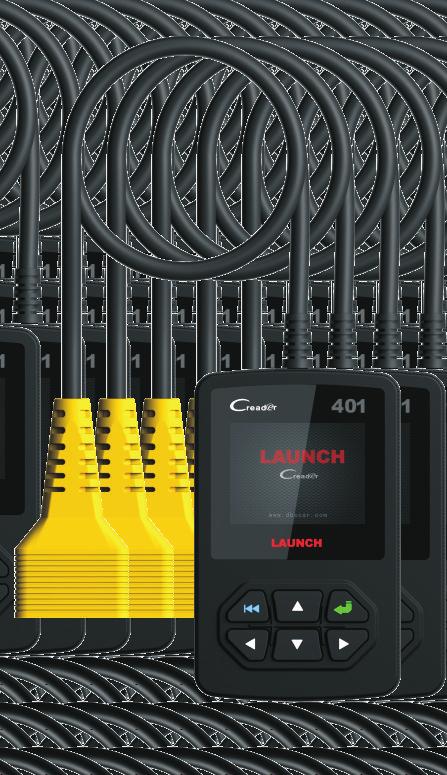 401 501 CR501 provides full OBDII/EOBD diagnostic functions and meets communication protocols such as ISO9141-2, ISO14230-4, SAEJ1850 and ISO15765-4.
