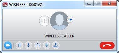 Inbound Calls When you receive an inbound call via newvoice Desktop, a pop-up identifies the caller, and allows you to answer or decline the call.