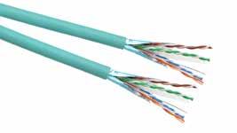 (U/UTP) Cable Dual Category 6 LSOH Cable White - 500m 100-103 Excel Category 6 Unscreened Twisted Pair (U/UTP) - External Grade (PE)