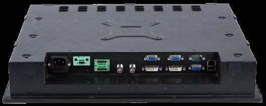 RJ-45 Network 18V~36V DC Input Buzzer BNC Out 2 x VGA RS-232 S19M Fully Integrated I/O V~240V AC Input RS-422/485 2 x DVI In USB Touch VGA Out 18V~36V DC Input Buzzer BNC Out 2 x VGA RJ-45 Network