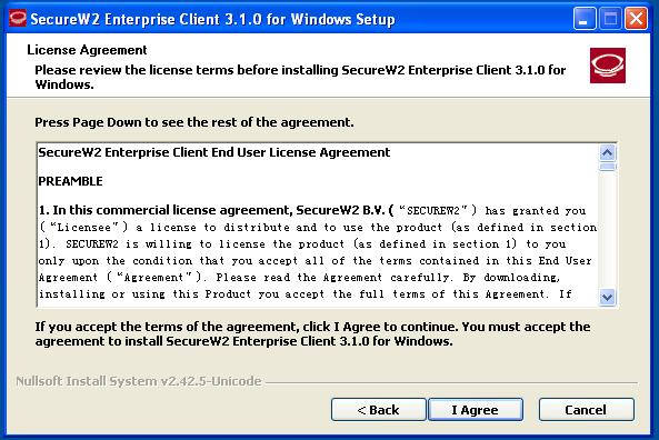 On the License Agreement