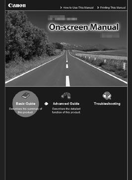 After Installing the Printer Manuals Safety Precautions Safety and Environment Information Getting Started (this manual) Basic Guide (o n-s c r e e n m a n u a l) Advanced Guide (on-screen manual)