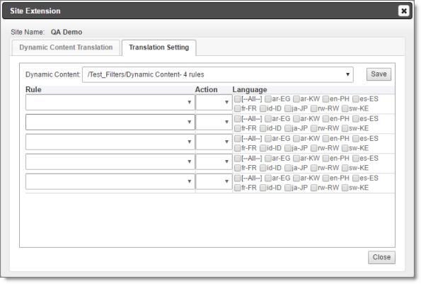 5 Configuring the Lionbridge App in CloudBroker 5.9 Configuring Translation Settings for Eloqua Dynamic Content 6.