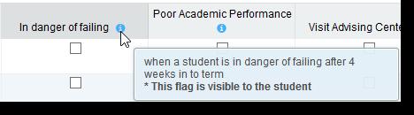 Click the comments icon ( ) to open a text box for your notes to the student.