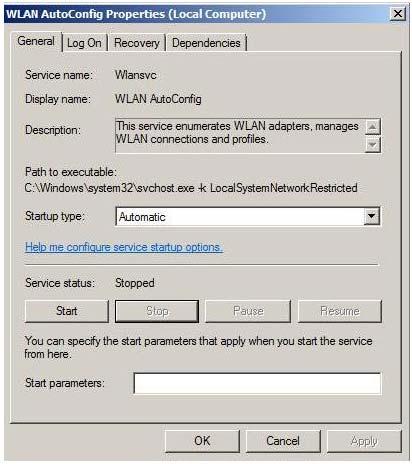 Windows profile manager can be accessed via control panel or network connection