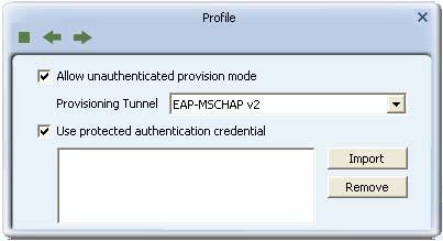 EAP Fast Allow unauthenticated provision mode: During the PAC can be provisioned (distributed one time) to the client automatically.