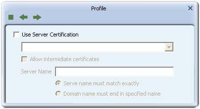 Certificate issuer: Select the server that issues the certificate.