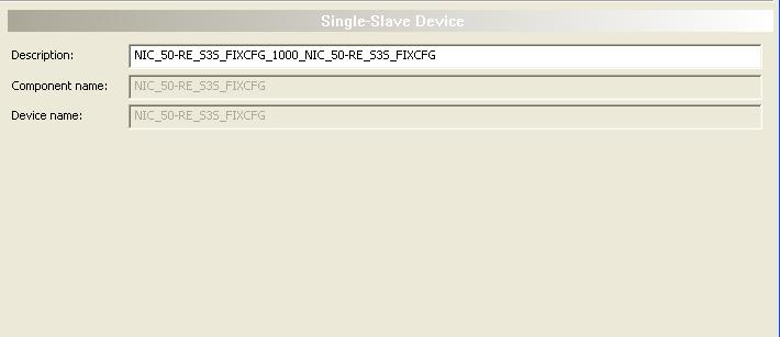 Configuration->Offline Parameterize on the menu appearing then. The sercos generic Slave DTM supports Multi-Slave Devices with multiple Slaves within one single device.